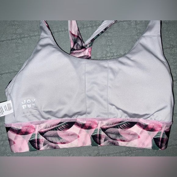 JoyLab Feather Print Padded Sports Bra - Picture 4 of 9